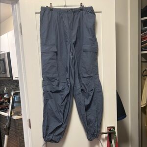 Wild Fable Blue Track Joggers with Elastic Waistband